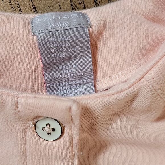 24 month blush pink with white fur jacket💞🤍 - Picture 5 of 11